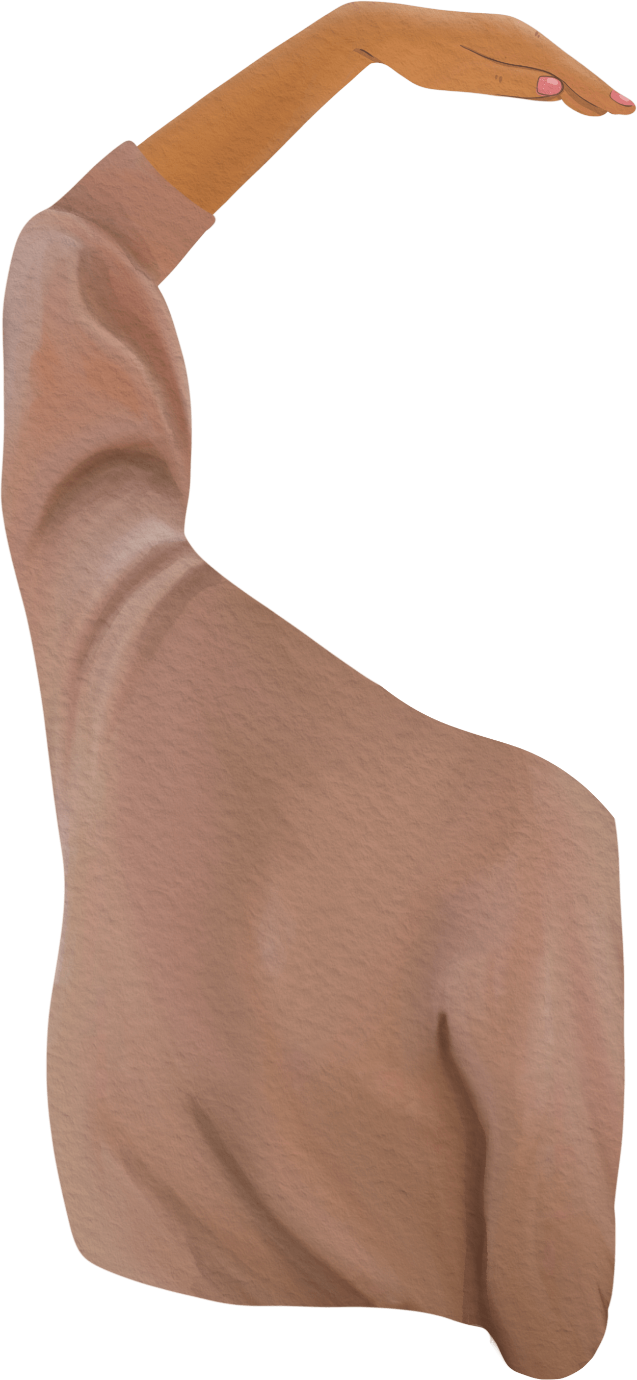 left sweater brown2 left sweater brown2